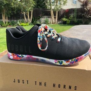 NoBull Black Daisy Trainer